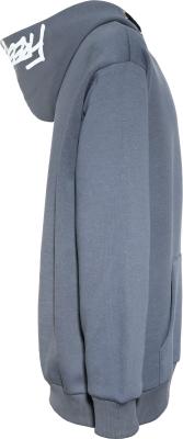 Hoodie Kapuze grau Blue Effect3